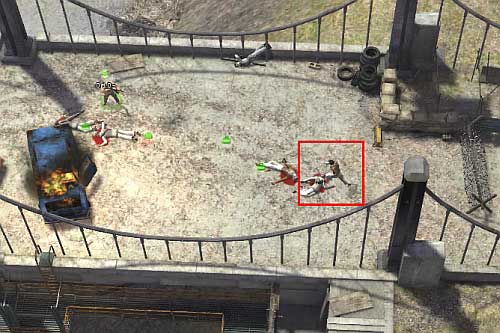 Again be careful with enemies armed in blades charging at you - Outposts and Sawmill [5] - Campaign - southern way - Jagged Alliance: Crossfire - Game Guide and Walkthrough