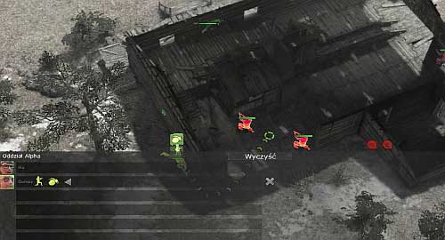 Or, you can throw the grenade inside through the window - Outposts and Sawmill [5] - Campaign - southern way - Jagged Alliance: Crossfire - Game Guide and Walkthrough