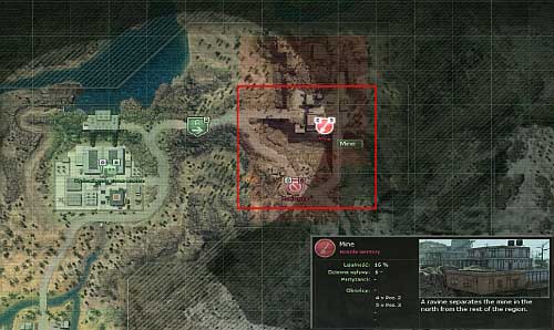 Return to the main map and attack Mine and Roadblock - Mine and Roadblock [7] - Campaign - northern way - Jagged Alliance: Crossfire - Game Guide and Walkthrough