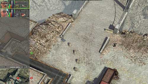 Now you have two possible paths, both leading through the bridge - Mine and Roadblock [7] - Campaign - northern way - Jagged Alliance: Crossfire - Game Guide and Walkthrough