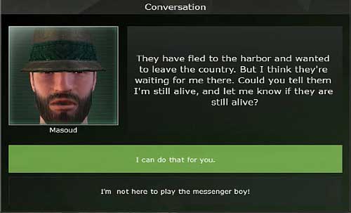 Below you can find an description of completing the secondary missions, which you obtain from NPCs with exclamation mark over their heads - Yadong harbor [1] - Secondary missions - Jagged Alliance: Crossfire - Game Guide and Walkthrough