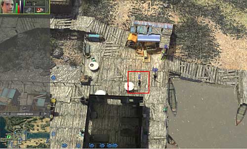 To begin this mission, you have to complete clean up the streets - Yadong harbor [1] - Secondary missions - Jagged Alliance: Crossfire - Game Guide and Walkthrough