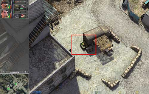 Another possibility is the box in the center of Mine [7] - Hydroelectric power station [6] - Secondary missions - Jagged Alliance: Crossfire - Game Guide and Walkthrough