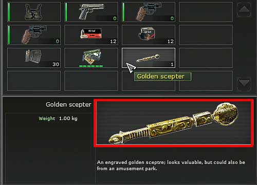 The last item you need is a scepter - Temple of Kalaya Yuta [10] - Secondary missions - Jagged Alliance: Crossfire - Game Guide and Walkthrough