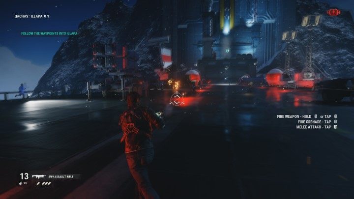 You reach the place where you will have your first fight - Operation Whiteout | Main missions walkthrough for Just Cause 4 - Main missions - Just Cause 4 Guide