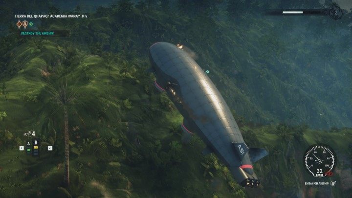 Then enter it and crash it into a nearby hill. - How to destroy an airship in Just Cause 4? - FAQ - Just Cause 4 Guide