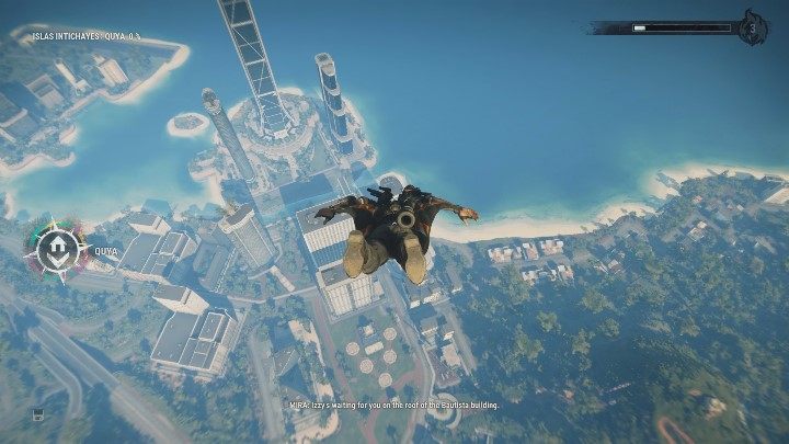 After using the fast travel, you will be dropped into the city - Illapa Project | Main missions walkthrough for Just Cause 4 - Main missions - Just Cause 4 Guide