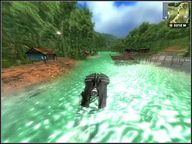 You should be getting close to your next target very soon (#1) - [Mission 09] River of Blood - Walkthrough - Just Cause - Game Guide and Walkthrough