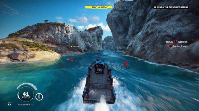 Watch out for the mines - use your Turbo Jump to avoid the danger. - Connect the Dots - Walkthrough - Just Cause 3 - Game Guide and Walkthrough