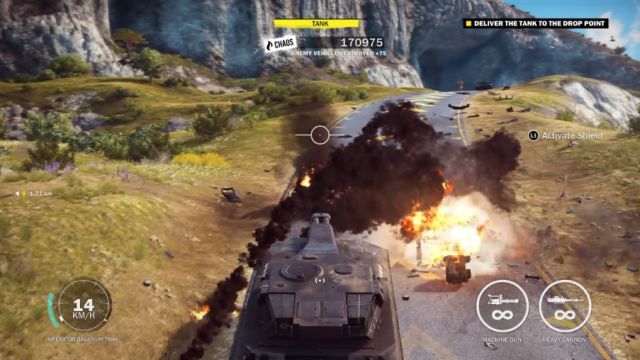 Remember that the tank you just hijacked isnt invulnerable. - An Act of Piracy - Walkthrough - Just Cause 3 - Game Guide and Walkthrough