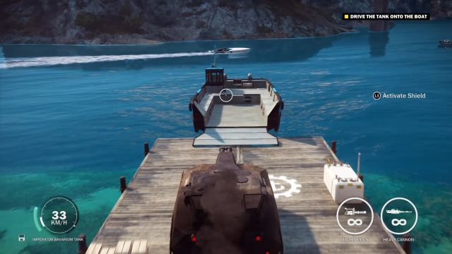 All theres left is to park it perfectly... - An Act of Piracy - Walkthrough - Just Cause 3 - Game Guide and Walkthrough