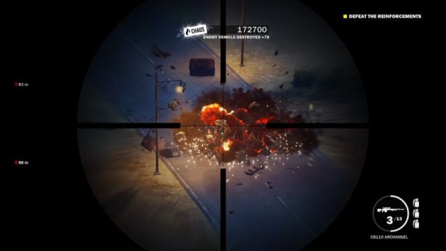 The Archangel is a powerful weapon - two shots are enough to blow up an armored vehicle. - Threes Company - Walkthrough - Just Cause 3 - Game Guide and Walkthrough