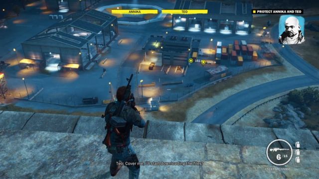 This vantage point provides perfect conditions for some sniper onslaught. - Threes Company - Walkthrough - Just Cause 3 - Game Guide and Walkthrough