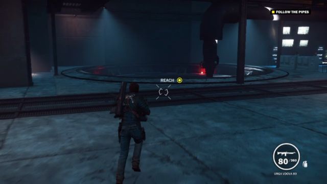 The emergency entry route to the generators. - Electromagnetic Pulse - Walkthrough - Just Cause 3 - Game Guide and Walkthrough