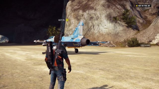 When the mission begins, hop into the jet and head towards the marker. - Rico and the Rose - Walkthrough - Just Cause 3 - Game Guide and Walkthrough