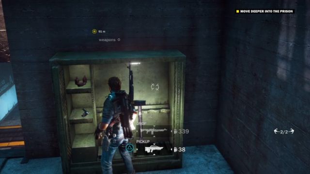 Dont forget to replenish your ammo before entering the prison. - The Great Escape - Walkthrough - Just Cause 3 - Game Guide and Walkthrough