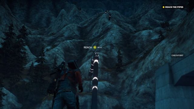 Just like before, you must go along the pipeline. - Bavarium Blackout - Walkthrough - Just Cause 3 - Game Guide and Walkthrough