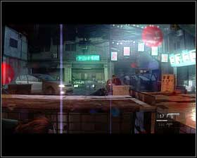 In order to get closer to the enemies, jump through the covers by pressing C twice - Chapter 1 - Welcome to Shanghai - Walkthrough - Kane & Lynch 2: Dog Days - Game Guide and Walkthrough