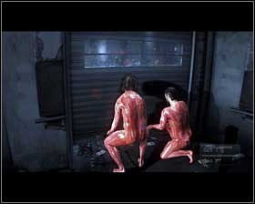 Once all the attackers are dead, leave the parking lot through the backstreet on the right [1] - Chapter 6 - A Thousand Cuts - p. 1 - Walkthrough - Kane & Lynch 2: Dog Days - Game Guide and Walkthrough