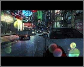 A police patrol will stop right in front of you [1] - Chapter 6 - A Thousand Cuts - p. 1 - Walkthrough - Kane & Lynch 2: Dog Days - Game Guide and Walkthrough