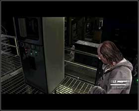 Right after the light turns on again, run onto the metal footbridge [1] - Chapter 10 - Resurrection - p. 1 - Walkthrough - Kane & Lynch 2: Dog Days - Game Guide and Walkthrough