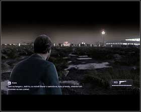 During the beginning of the chapter, keep on running forward [1] until you reach a big open space [2] - Chapter 11 - One Way Ticket - p. 1 - Walkthrough - Kane & Lynch 2: Dog Days - Game Guide and Walkthrough