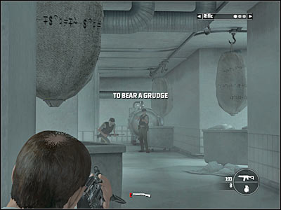 I would recommend leaving the rest of your team behind - Chapter 8 - part 3 - Walkthrough - Kane & Lynch: Dead Men - Game Guide and Walkthrough