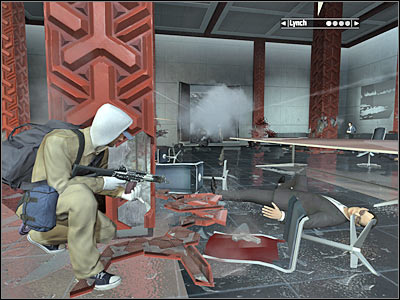 Proceed towards a new corridor - Chapter 9 - part 2 - Walkthrough - Kane & Lynch: Dead Men - Game Guide and Walkthrough