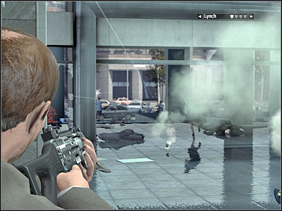 You must secure the area outside of the tower - Chapter 10 - part 1 - Walkthrough - Kane & Lynch: Dead Men - Game Guide and Walkthrough