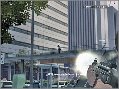 Now you should go back to your colleagues in order to issue them new orders - Chapter 10 - part 2 - Walkthrough - Kane & Lynch: Dead Men - Game Guide and Walkthrough