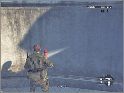 You could also hide near your men and wait for the gunship to arrive (screen) - Chapter 11 - part 5 - Walkthrough - Kane & Lynch: Dead Men - Game Guide and Walkthrough