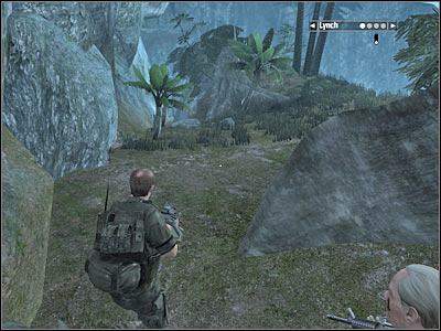 There's a narrow passageway to your left and it's probably guarded by a single enemy soldier - Chapter 13 - part 3 - Walkthrough - Kane & Lynch: Dead Men - Game Guide and Walkthrough