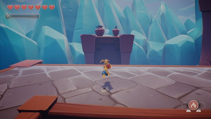 On the third map, you will find a location where you will receive the freezing power - Kao the Kangaroo: Special abilities - how to use - Basics - Kangaroo Kao - game guide