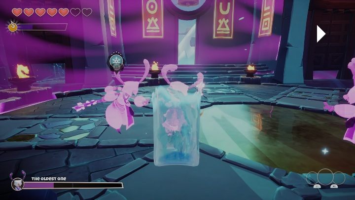 You will use this skill to freeze water tanks and enemies - Kao the Kangaroo: Special abilities - how to use - Basics - Kangaroo Kao - game guide