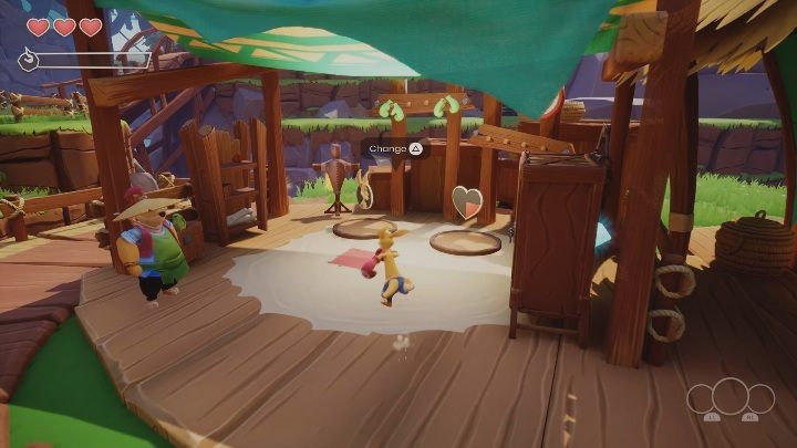 The heart fragments are the most valuable thing in the store - Kao the Kangaroo: Shops - operation and earning coins - Basics - Kangaroo Kao - game guide