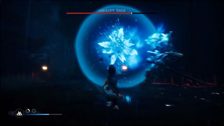 Corrupt Taro is vulnerable to Rot attacks - Kena Bridge of Spirits: Corrupt Taro - boss, how to beat? - Bosses - Kena Bridge of Spirits Guide