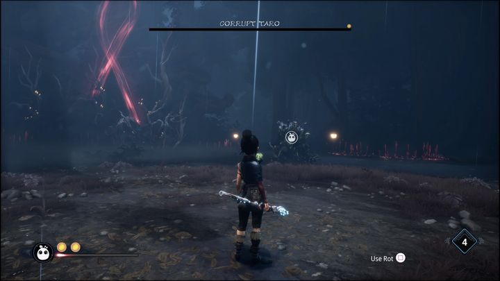 Remember - you can heal yourself in the arena - Kena Bridge of Spirits: Corrupt Taro - boss, how to beat? - Bosses - Kena Bridge of Spirits Guide