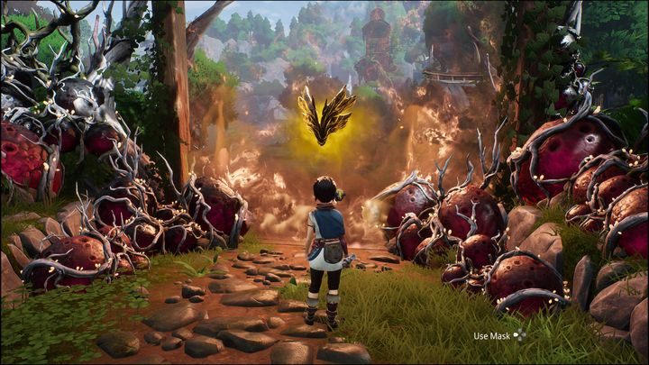 To do so, head to the location shown on the photo - Kena Bridge of Spirits: Help the Woodsmith - walkthrough - Walkthrough - Kena Bridge of Spirits Guide