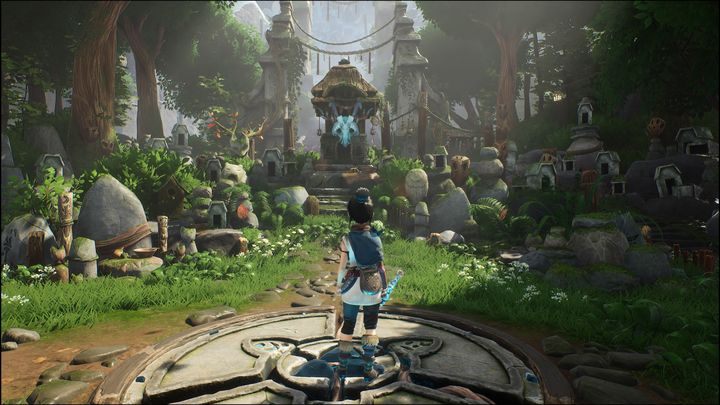 Your next objective will be to head to the shrine - Kena Bridge of Spirits: Help Taro - walkthrough - Walkthrough - Kena Bridge of Spirits Guide