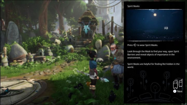 Once you have used Pulse, you will receive Taro's Mask - Kena Bridge of Spirits: Help Taro - walkthrough - Walkthrough - Kena Bridge of Spirits Guide