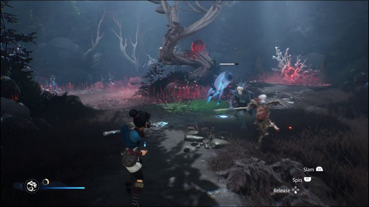 In combat, you can use Rot's true form - Kena Bridge of Spirits: Help Taro - walkthrough - Walkthrough - Kena Bridge of Spirits Guide