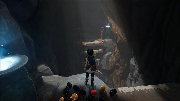 Continue on, but watch out for the crevices - Kena Bridge of Spirits: Find Rusu - walkthrough - Walkthrough - Kena Bridge of Spirits Guide