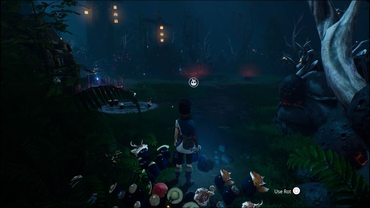 Then climb up the mountain, and you will reach a large arena - Kena Bridge of Spirits: Mask Maker Path - walkthrough - Walkthrough - Kena Bridge of Spirits Guide