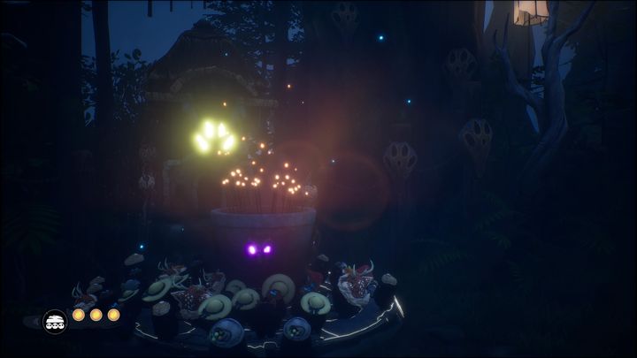 By putting on the mask, you will see that both altars and ceremonial objects are marked - Kena Bridge of Spirits: Mask Maker Path - walkthrough - Walkthrough - Kena Bridge of Spirits Guide