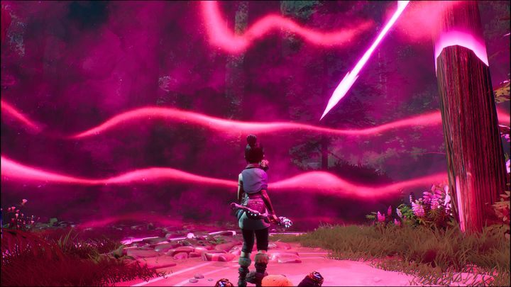 To get out of the dome, you need to use the dash - Kena Bridge of Spirits: Hunter Path - walkthrough - Walkthrough - Kena Bridge of Spirits Guide