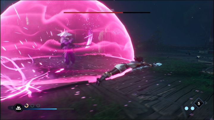 The boss also uses a similar attack to the Mask Maker, i - Kena Bridge of Spirits: Warrior - boss, how to beat? - Bosses - Kena Bridge of Spirits Guide