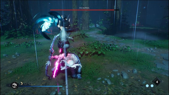 This gives you the perfect opportunity to refresh your arrows, approach the boss and attack with stronger moves using Rot - Kena Bridge of Spirits: Hunter - boss, how to beat? - Bosses - Kena Bridge of Spirits Guide