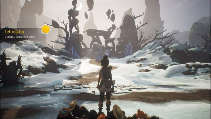 Now all you have to do is meditate at the Meditation Spot - Kena Bridge of Spirits: Corrupt Rot God - boss, how to beat? - Bosses - Kena Bridge of Spirits Guide