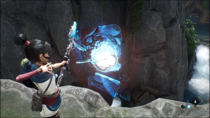 To unlock this trophy, you will need to have both the bow and the bombs - you will unlock them later during the main missions - Kena Bridge of Spirits: Sharpshooter - how to get the trophy? - Trophy Guide - Kena Bridge of Spirits Guide