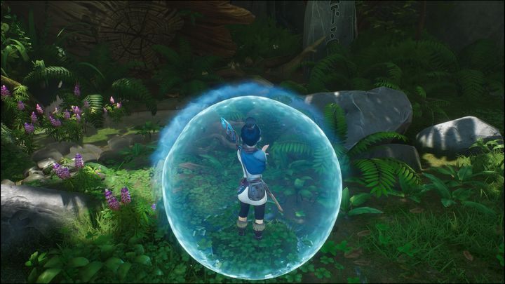 Kena also has several ways of defending herself from attacks - Kena Bridge of Spirits: Combat - Basics - Kena Bridge of Spirits Guide